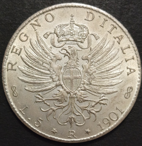 Regno italia lire - regno, 5
