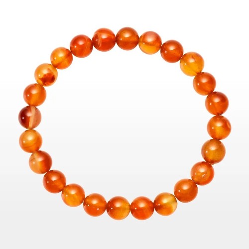 Corniola bracciale fascia - 8,