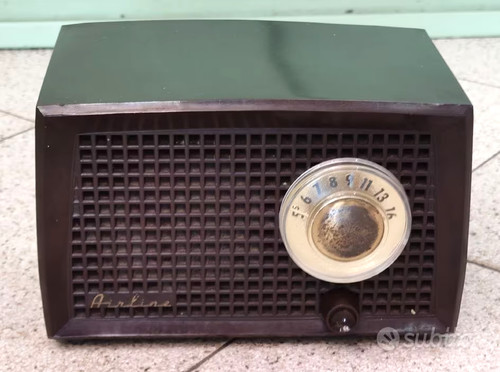 Radio antica valvole airline - radio,