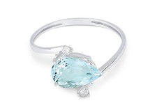 Anello Demetra Acquamarina