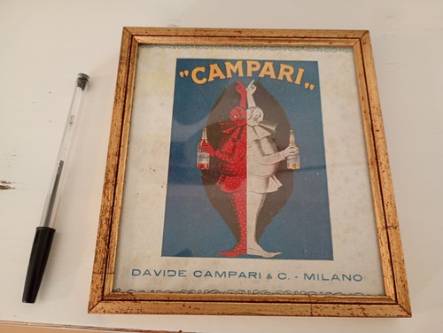 Pubblicità campari con - campari,
