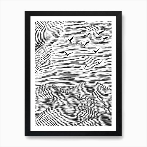 Stampa artistica paesaggio