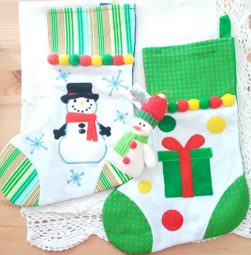 Due grandi calze befana - grandi,