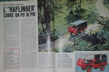 HAFLINGER FUORI STRADA  - PUBBLICITA' D'EPOCA ADVERTIS ADV-0123