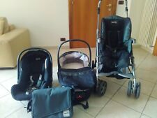 Trio Inglesina Tris Nero-Grigio