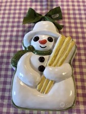 Formella Thun pupazzo di neve grande