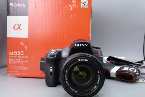 Sony a550 dslr - dslr, da