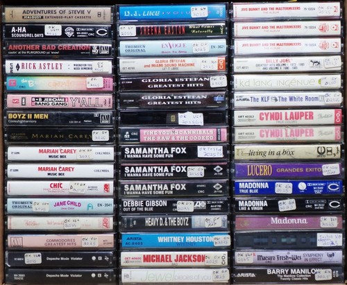 Cassette dance pop rap - dance,