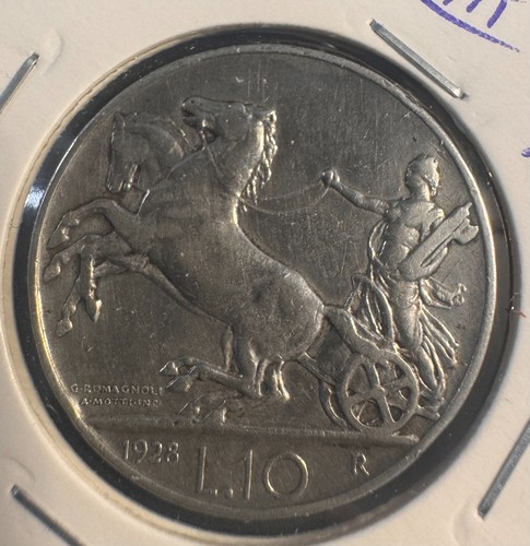 Lire 1928 biga lira - 10,