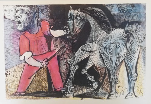 Pablo picasso cavallo da - picasso,