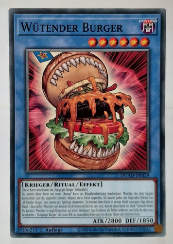 Playset burger arrabbiato - 3x,