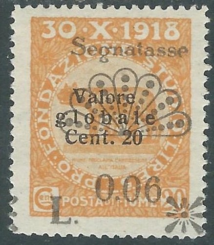 1921 fiume segnatasse 20 - 1921, 6