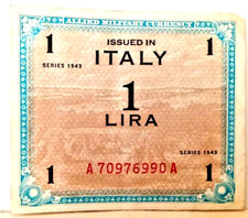 SERIES 1943 ITALY 1 LIRA