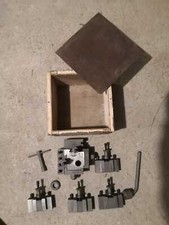 Set di Torretta a cambio rapido ,Acciaio Speciale, anni '50 "SICAM" nuova