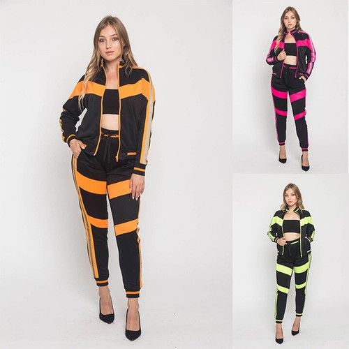 Set tuta donna riflettente