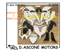 KIT CARENE TMAX 530 BIANCO LUCIDO 2015 2016 YAMAHA SCOCCHE PLASTICHE