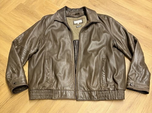 Giacca pelle marrone - giacca, di
