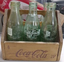 Cassa in legno Coca-Cola