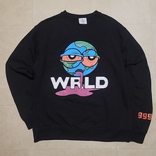 Felpa nera girocollo 999 Club