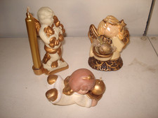 Soggetti  di Natale portacandela angeli