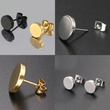 1Pz Orecchini Uomo Donna Punk