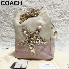 Zaino Coach Audrey motivo stelle marine zaino in pelle borsa da viaggio alla ...