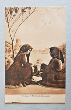 cartolina mamoiada sardegna costume formato piccolo '900