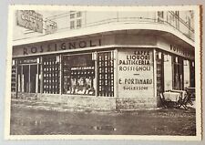 Rossignoli Casale Monferrato Caffé Pasticceria Cartolina viaggiata form.grande