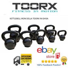 Toorx Kettlebell Peso in Ghisa con base in gomma varie misure Fitness Pesistica