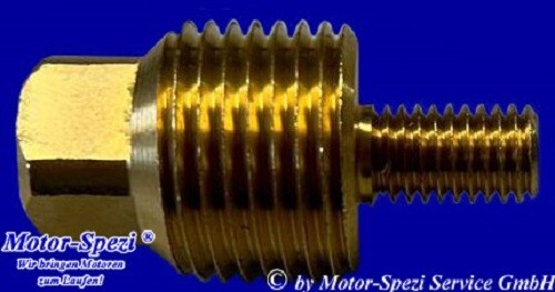 Tappo per anodo zinco per