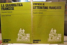 LA GRAMMATICA FRANCESE + SYNTHESE DE LITTERATURE FRANCAISE "Augusto Caricati"