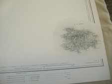 MAPPA 1897 DELL'ISOLA D'ISCHIA-NAPOLI, TIMBRO MARINA IMPERIALE TEDESCA