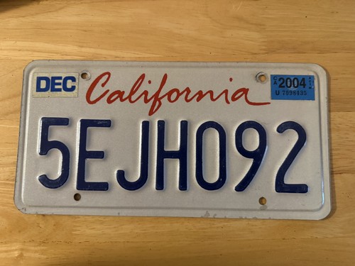 Vintage california number - vintage,