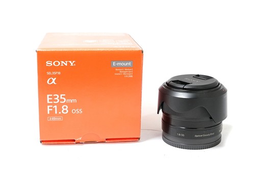 Obiettivo sony 35mm 8 oss - e,