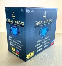 ESOTERIC SACD Box Set 4 GREAT OPERAS edizione giapponese inutilizzato