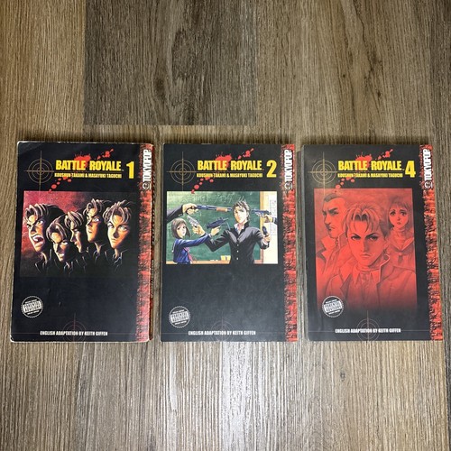 Battle royale manga volumi - battle,