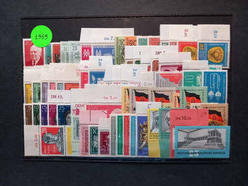 Germania ddr 1959 - germania, 1959/