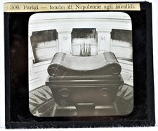 FRANCIA Parigi tomba di Napoleone foto diapositiva lanterna magica