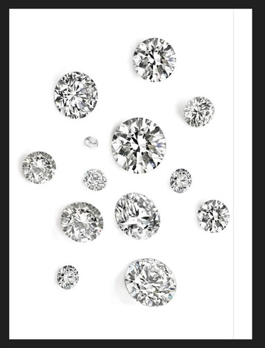 Nat diamante sfuso bianco - sfuso,