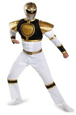 Costume adulto bianco power