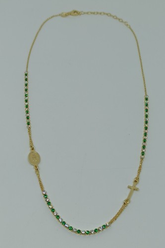 Collana argento 925 rosario - collana,