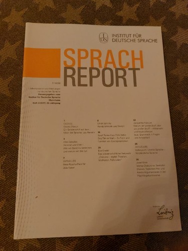 Sprachreport rivista 2017 - sprachreport,