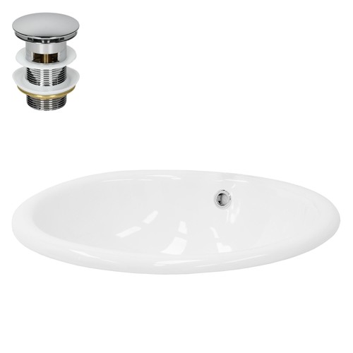 Lavabo ceramica incasso - in, da