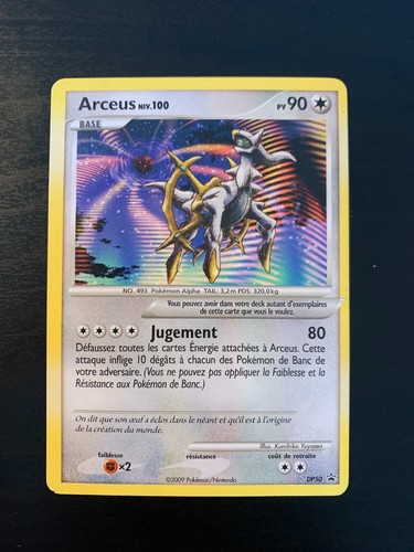 Carte pokémon arceus dp50 - pokémon, :