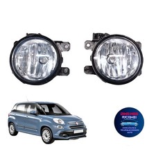 COPPIA FENDINEBBIA ANTERIORE FARETTI FARI DX SX PER FIAT 500L L