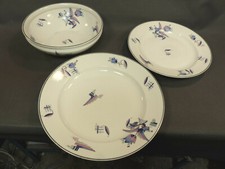 Lotto Di 3 Antichi Piatti