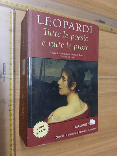 Leopardi tutte poesie - leopardi, e