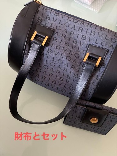 Bvlgari canvas denim logo - denim,