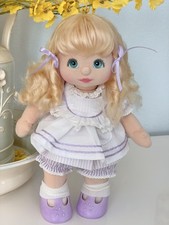 Bambola Aussie Peach Mattel My Child 1987🌷RESTAURATA bionda occhi d'acqua vpart vestita