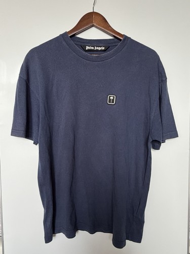 Shirt palm angels navy - t-shirt,